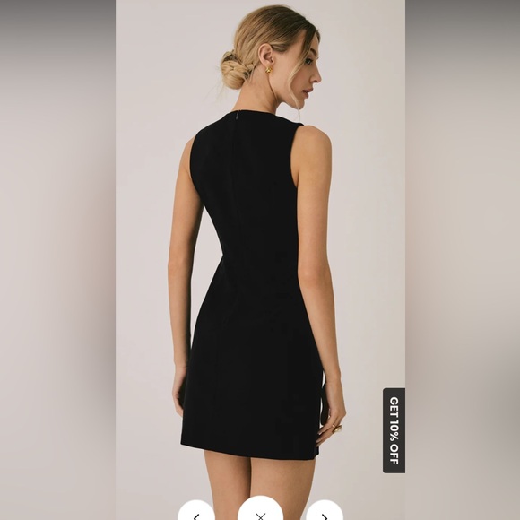 NWT - Commense Mini Bow Decorated Short Dress - Picture 10 of 13